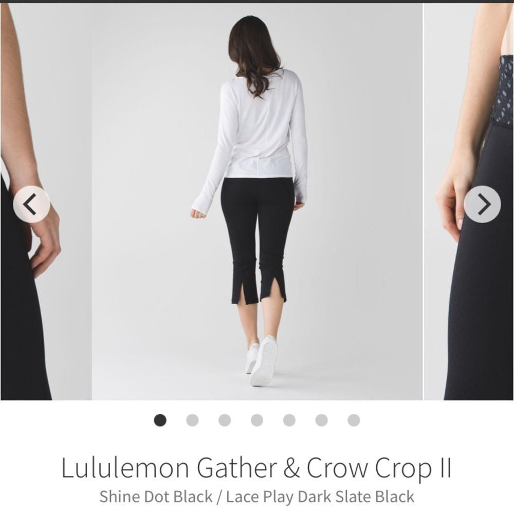 Lululemon Gather and Crow Crop ll